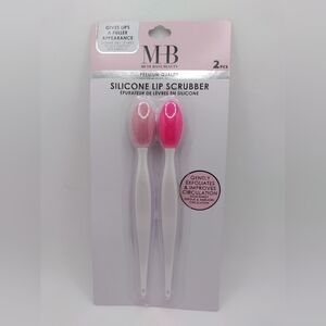 MB Silicone Lip Scrubber Set - Pink and White